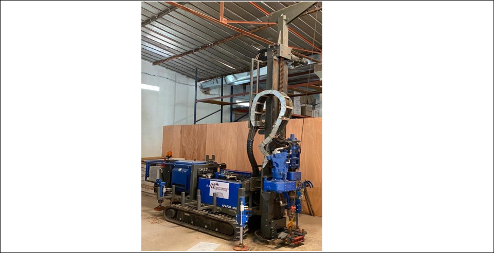 SONDEUSE APAFOR 450 RP AVEC OPTION INCLUES equipement georesources